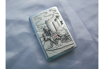 Zippo accendino crusade castle