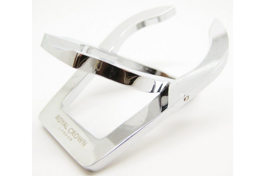 Porta pipe Acciaio espositore Royal Crown London