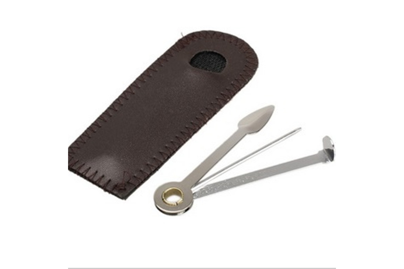 Curapipe nettapipe con custodia in pelle