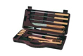 Valigia per barbecue con 12 accessori pic-nic trekking giardino
