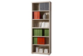 Libreria Stampa Frassino arredamento salotto moderno interno