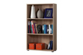 Libreria a 3 mensole in rovere arredamento interno