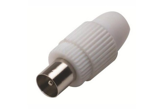 Spina tv con connettore maschio
