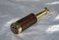 Telescopio antico Dollond London 1920 ottone e pelle