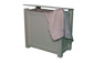 Portabiancheria in legno colore bianco stile shabby chic