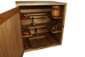 Portapipe in legno da incasso 42 posti