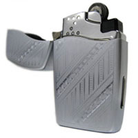 Zippo BLU Modello Chrome Pathways Fiamma Laser BLU