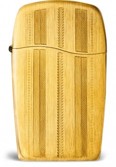 Zippo BLU Modello Gold Tuxedo Fiamma Laser BLU